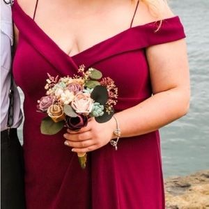 David’s Bridal Bridesmaid Dress